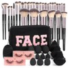 MAANGE Makeup Brushes Set 46 Pcs Makeup Tool Set Premium