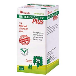2 x ENTEROLACTIS Plus 30 Capsules - Milk Ferments - 60 CPS
