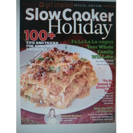 Get Crocked Slow Cooker 3 pack Combo (Slow Cooker Holiday, Thanksgiving & Bacon)