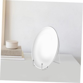 ORFOFE Metal Easel Plate Holder Display Stand for Pictures Decorative Plates and Art Tabletop Picture Easel Frame Stand and Plate Holder for Home Decor