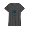Office Under The Palms: Tropical Remote Work Logo T-Shirt, Women,