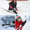DTXYBC 3-in-1 Car Ice Scraper, Extendable Snow Removal Brush, Removable