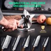 Grihot VN3 Professional Knife Sharpener | 3-Action Streamlined Sailboat Design