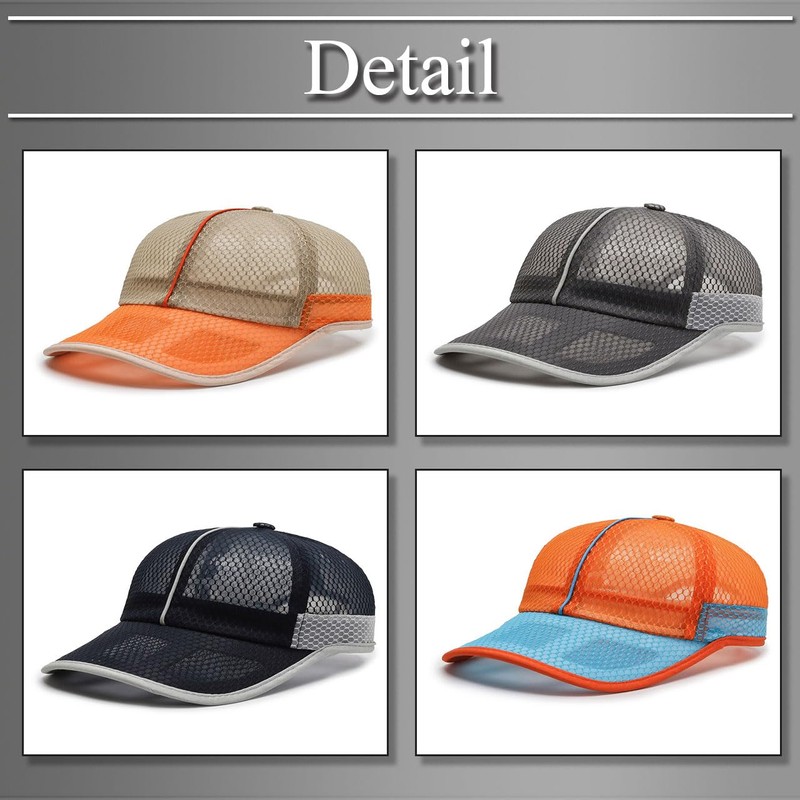 Buzz Selection CAP286 Cap, Hat, Mesh, Plain, Sports, Running, Outdoor,