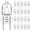 TAIYALOO G8 Halogen Light Bulbs 20W Dimmable 120V G8 Base
