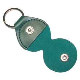Leather Workshop Satou Key Holder, Leather, Keyring, Strap, Coin Type, Edy QuicPay Edy 500 yen, IC Chip, SD Card Case, Genuine Leather, Stylish, Men's, Women's, Brand, Made in Japan, green
