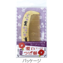 Kurochiku Tsubakido Cherry Blossom Rabbit Hair Brush, 1 x 1 Piece