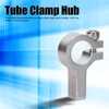 3Pcs Tube Clamp Hub Aluminum Shaft Clamping M4 Thread Mounting