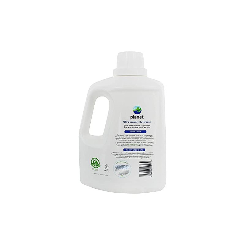 Planet Ultra Liquid Laundry Detergent, 100 oz