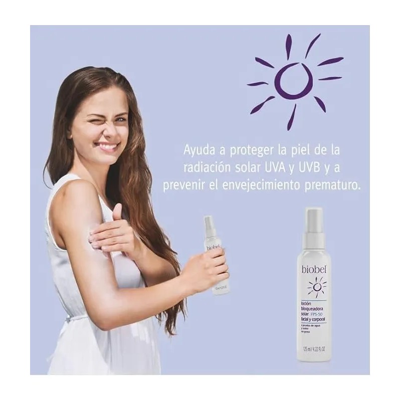 Biobel Bloqueador Solar Facial Fps Graso Máxima Pro