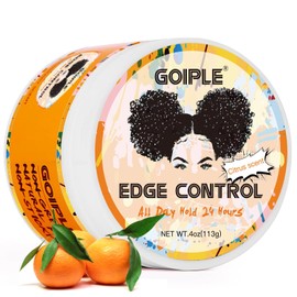Grehge dge Control Wax for Black Women Strong Hold Non-greasy Edge Smoother Edge Control for Black Hair No Flaking, No White Residue, Shine, Hair Gel for Women Edge Control Wax(Citrus Scent)