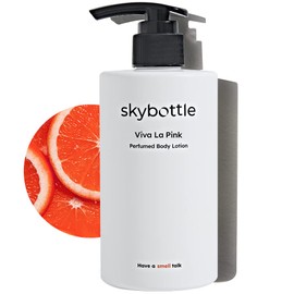 skybottle Daily Moisturizing Body Lotion Perfumed with Grapefruit Citrus Scent, Fast Absorbing, Lightweight and Extra Hydrating Cream for Dry Skin, for Women & Men, 10.1 Fl. Oz