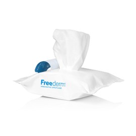 Freederm Fragrance Free Deep Pore Face Cleansing Wipes for Spot Prone Skin, Fights Spot Causing Bacteria, Biodegradable, 25-count