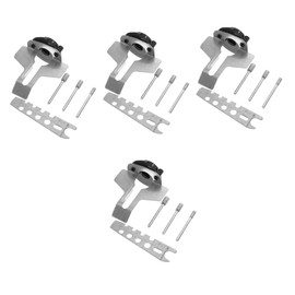 Mobestech 4sets Chainsaw Sharpening Attachment Kit Electric Abrasive Tool for Efficient Blade Maintenance Design for Improved Performance for Manual Chainsaws for Garden Tools