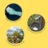SEEP Eco Large Rubber Gloves - Large Kitchen Gloves Washing