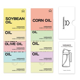 YARRAMATE 10 Color Labels for Oil Sprayer Bottles