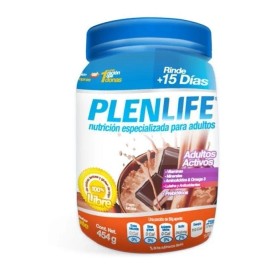 Suplemento Alimenticio Adultos Activos 454g Plenlife Sabor Chocolate