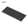 sourcing map sourcing map 2 Pcs Carbon Fiber Sheet 2501003mm