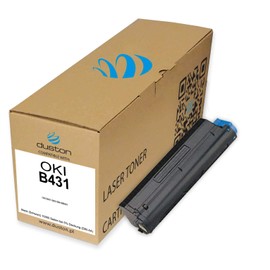 duston B431, 44574902 black toner compatible with OKI B431