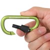Boundless Voyage 8pcs Outdoor Aluminum D Ring Keychain Camping Carabiners