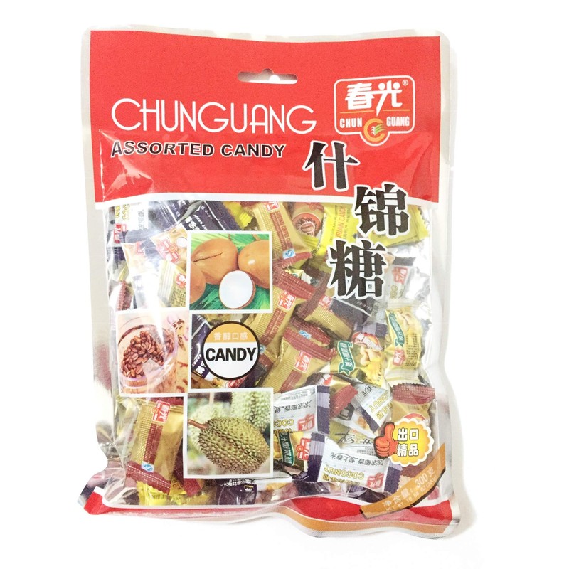 Chunguang Assorted Candy And 1 Mint Crunch Candy 1 Lychee