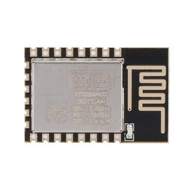 12E WiFi Module, 2.4GHZ ESP8266-12E Serial WiFi Wireless Transceiver Module AP+STA 802.11 B/g/n