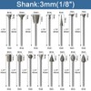 Stone Carving Set Diamond Burr Bits Compatible with Dremel, 30PCS