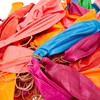 50 x 8g Thick Assorted Colours Of Children's Punch Balloons,