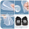 Two Pairs Overpronation Insoles,3 Layers Adjustable Heel Wedge Corrective Inserts,Correct