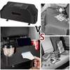 JJWYLTKB Car Back Seat Organizer with 2 Drink Cup Holder