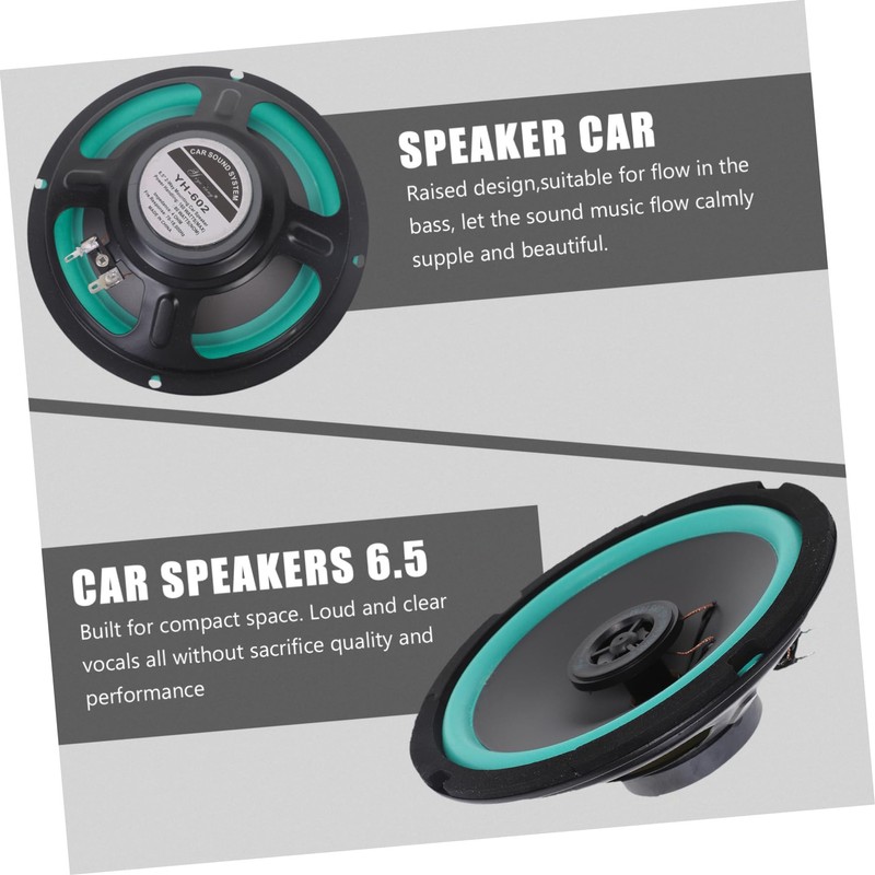 Gatuida Mount 6.5 Car Speakers 4 Ohm 160w HiFi Stereo