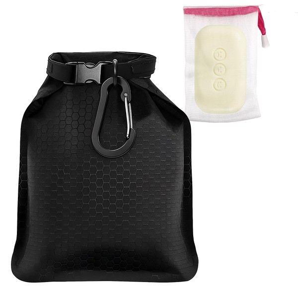 AYHYHLJZJ Seifenschale, wasserdicht, für Dusche, Reisetasche, wasserdicht, mit Netz und