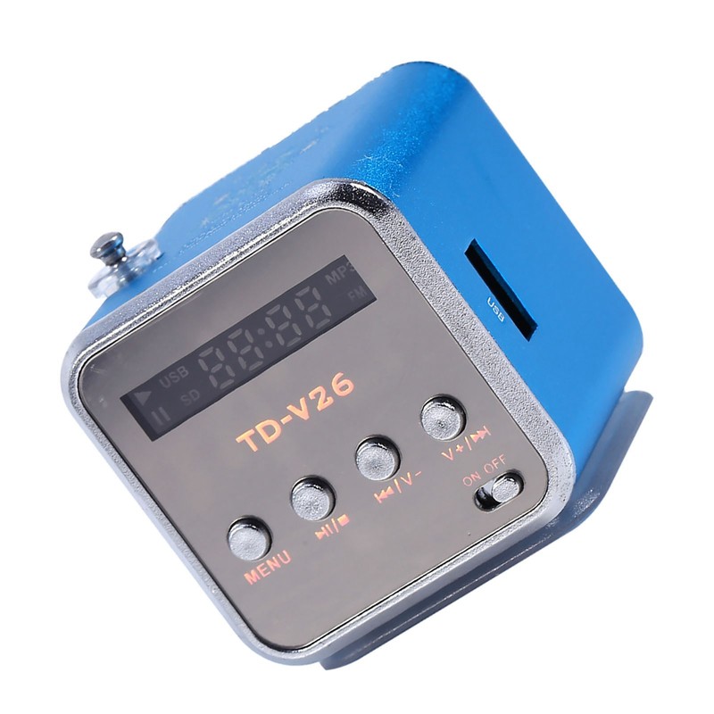 Mini Speaker Music Player Portable FM Radio PC Fashion Support