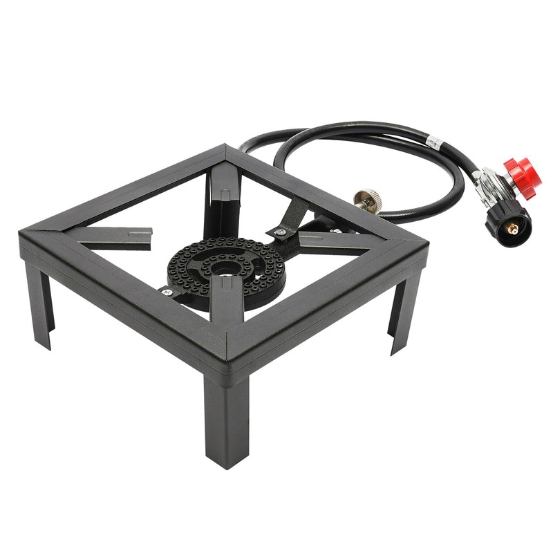 High Pressure Single Propane Burner for Outdoor Cooking, Propane Burner