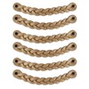 Brute Strength - Leather Drawer Pulls - Braided - Natural
