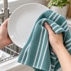 100% Cotton Waffle Dish Cloths for Kitchen Cleaning – Soft,