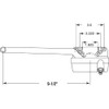 Truth TH 23021 9-1/2 In. Single-Arm Left-Hand Casement Operator (Single