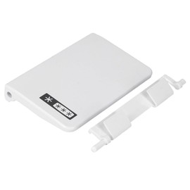 VIOKS Türgriff Ersatz für Liеbherr 9590224 mit Feder für Gefrierfachtüre Innenraumtüre Kühlschrank