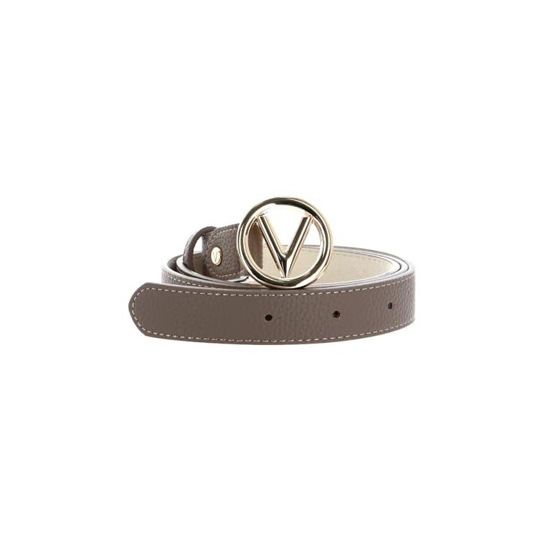 VALENTINO Round Women's Belt W120 Taupe - Can be Shortened