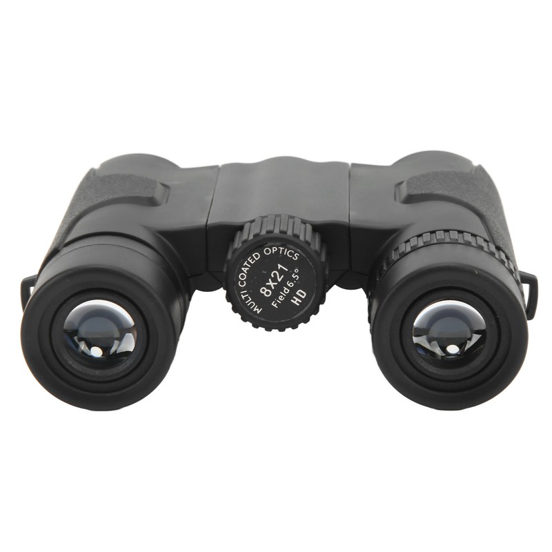 8x21 Pocket Binoculars Folding HD Optical Compact Binoculars for Bird