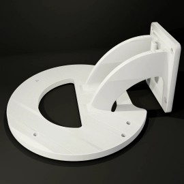 3DEXCEL Unifi Ubiquiti Horizontal Wall Mount for UAP-AC-PRO, HD, SHD & U6_Pro - USA MADE