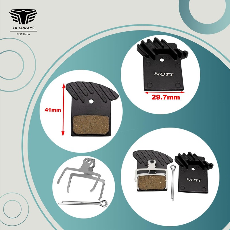 M365Lyon - Vented Nutt brake pads Dualtron Thunder/Vsett 10+ /
