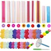 Woohome 143 PCS Paper Quilling Strips Flower Design Set Quilling