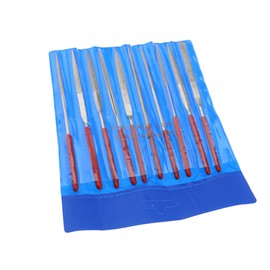 Diamond Guitar Nut Fret Pin Needle File Hole Slot Luthier Musician Repair Tool 10pcs Set