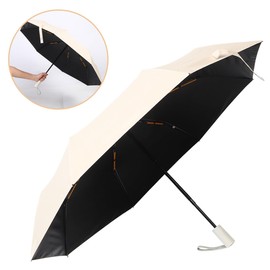 Beaupretty Paraguas De Viaje Compacto Plegable Auto Open Close Protección Uv Para Sol Y Lluvia Portátil Resistente Para Uso Diario