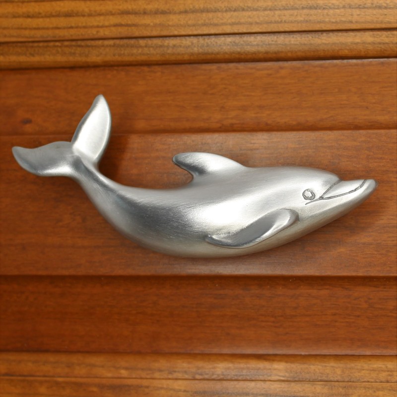 Costello Coastal - Dolphin Drawer Pull (Right Facing) | Artist