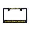 MOONEYES Share the Road with Motorcycles_NF-MG130MSH-MON License Plate Frame for