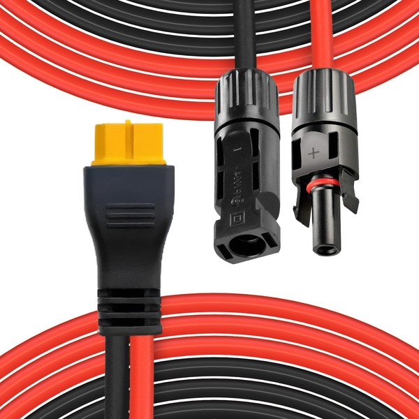 COCOSY XT60 Charge Extension Cable 20Ft 12AWG or 2/6/10/20/25/35/50/100Ft 4mm²/12AWG