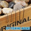 Fly Tying Hooks, 380pcs Ultra Sharp Barbed Fly Fishing Hooks