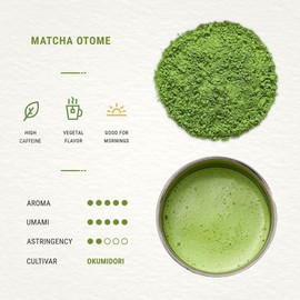 Senbird Organic Ceremonial Matcha - Japanese Powdered Green Tea - From Kyoto, Japan - Ceremonial Tea In Airtight Tea Tin (1oz30g)                     